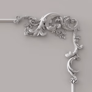 彎角｜角花｜飾花｜產品模組範例｜OA-0010