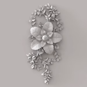 彎角｜中腰花｜飾花｜產品模組範例｜OF-0002