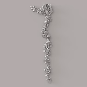 彎角｜垂懸角花｜飾花｜產品模組範例｜OH-0001