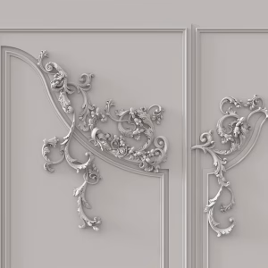 彎角｜組花｜飾花｜產品模組範例｜OK-0001