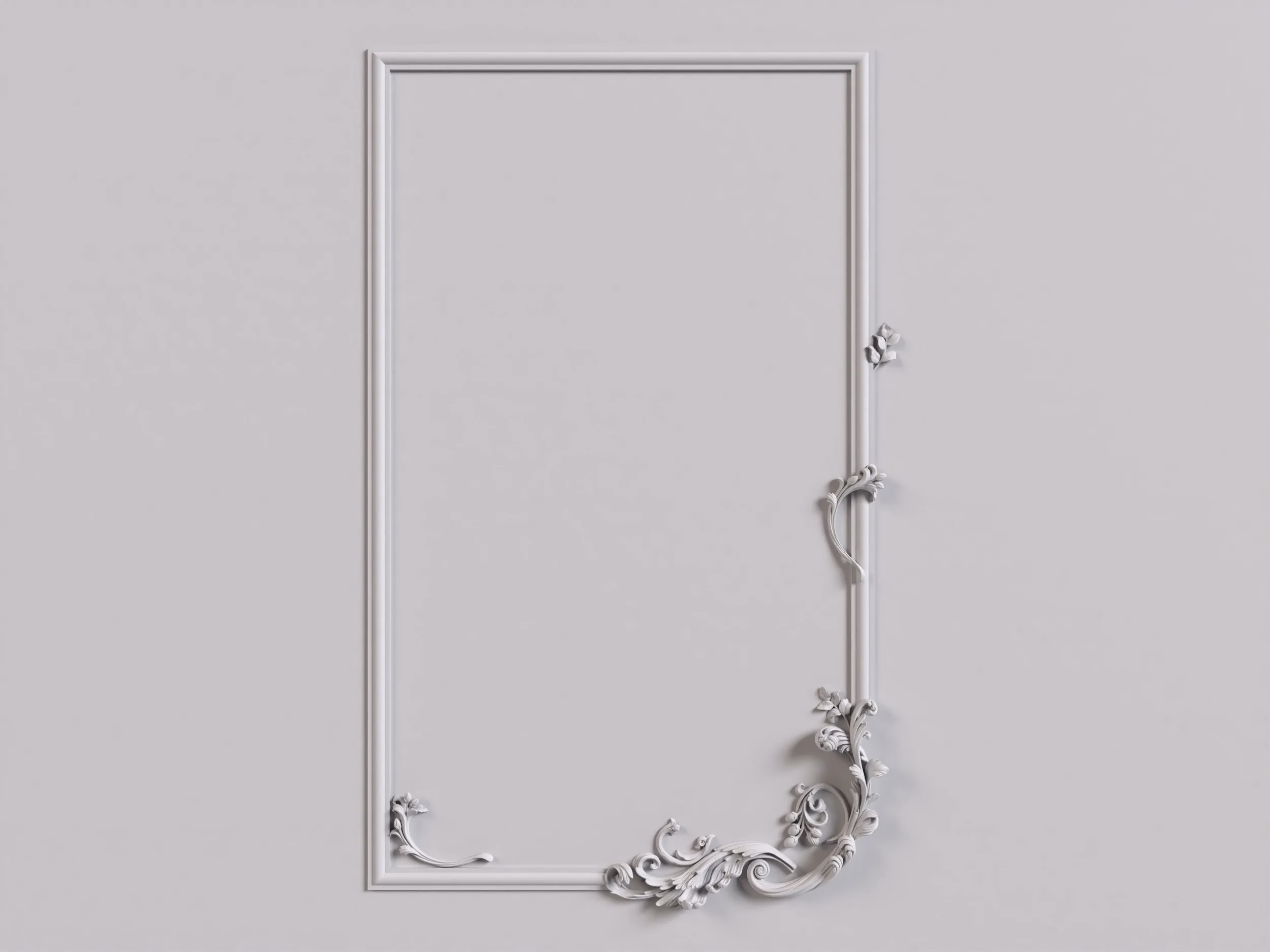 組花｜環形燈盤｜主牆｜立牆｜模板｜飾花｜產品模組範例｜OK-0028