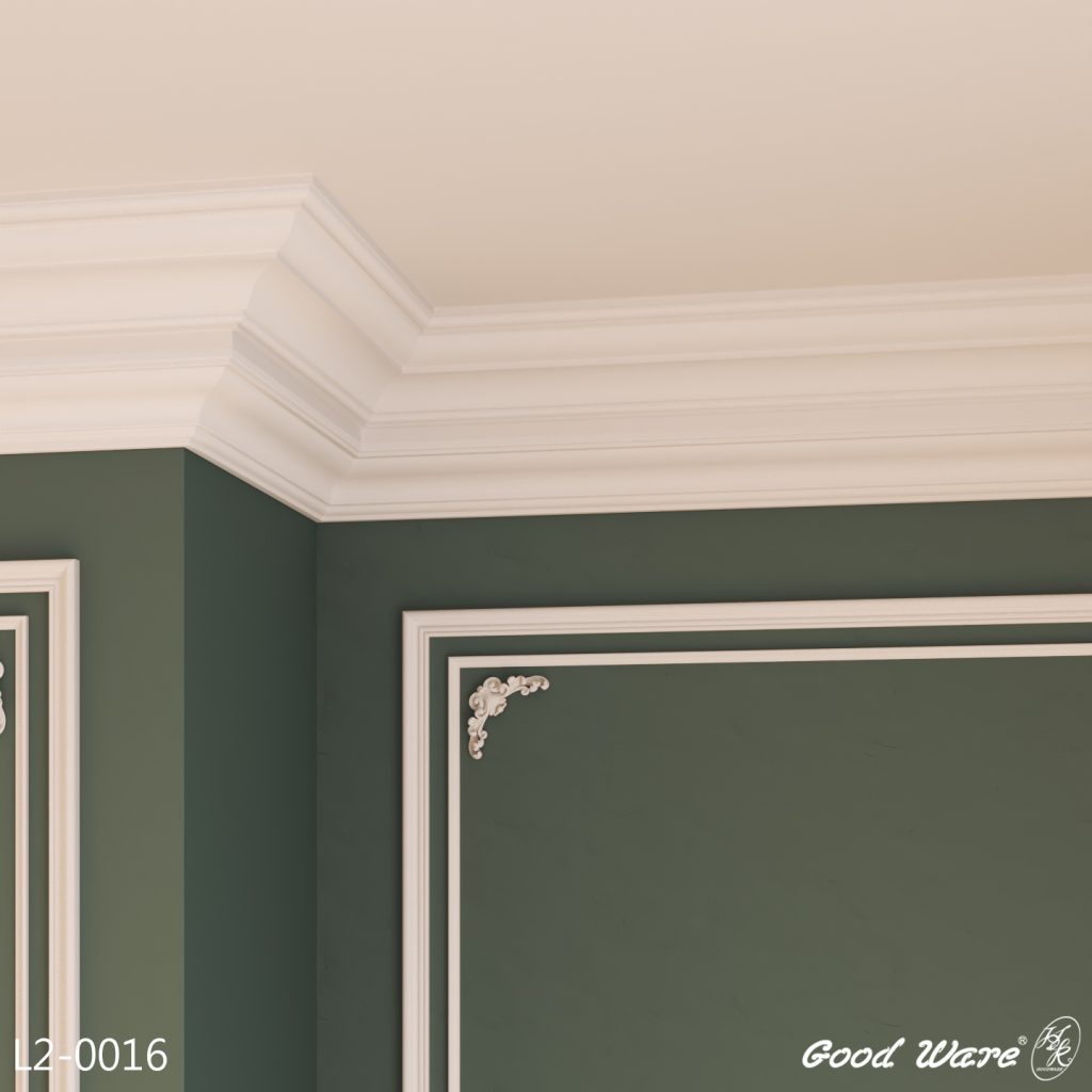 天花線：素面線板組合