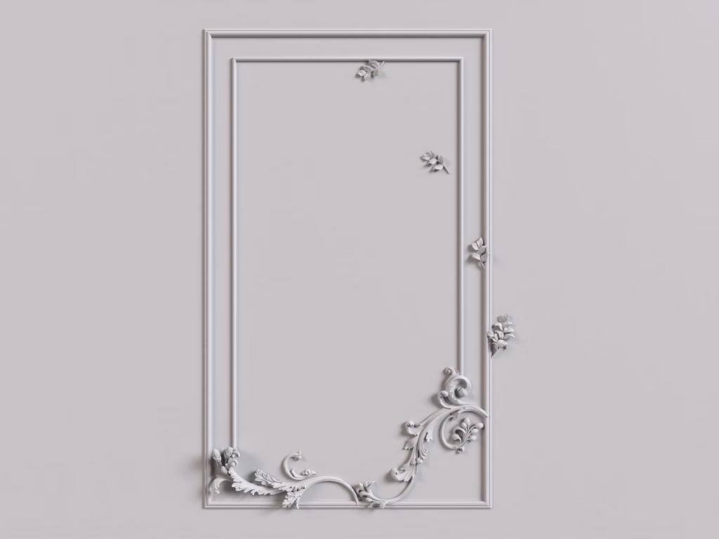 彎角｜角花｜中花｜燈盤／燈座｜主花｜花冠｜中腰花｜門楣-塔頭飾花｜垂懸角花｜邊花｜組花｜環形燈盤｜主牆｜立牆｜模板｜飾花｜產品模組範例｜OK-0034