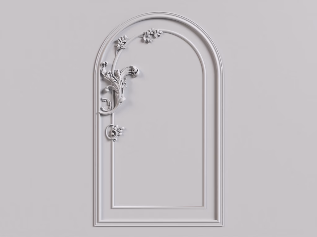 彎角｜角花｜中花｜燈盤／燈座｜主花｜花冠｜中腰花｜門楣-塔頭飾花｜垂懸角花｜邊花｜組花｜環形燈盤｜主牆｜立牆｜模板｜飾花｜產品模組範例｜OK-0040