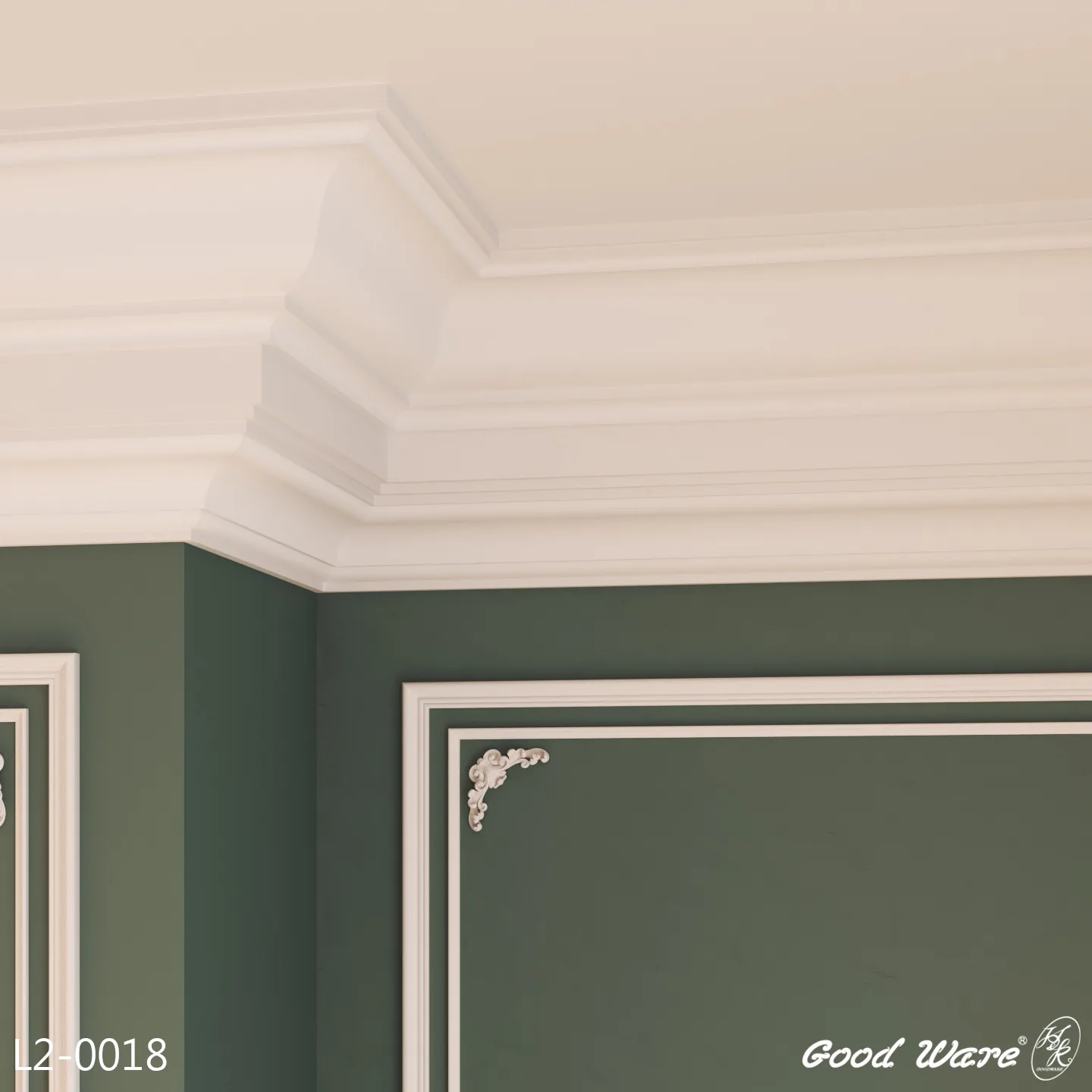 L2-0018角線板堆疊修飾牆面，產品模組範例